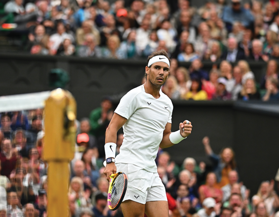 Nadal at Qatar ExxonMobil Open 2024